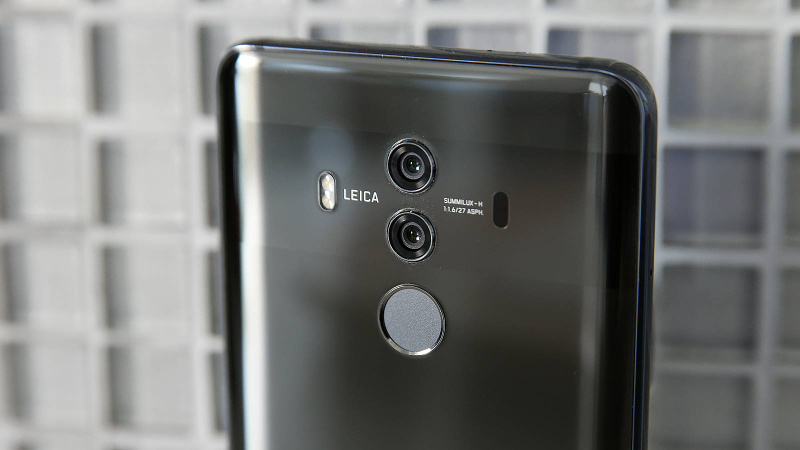 The Mate 10 Pro is the first phone to have dual cameras where both have f/1.6 apertures.
